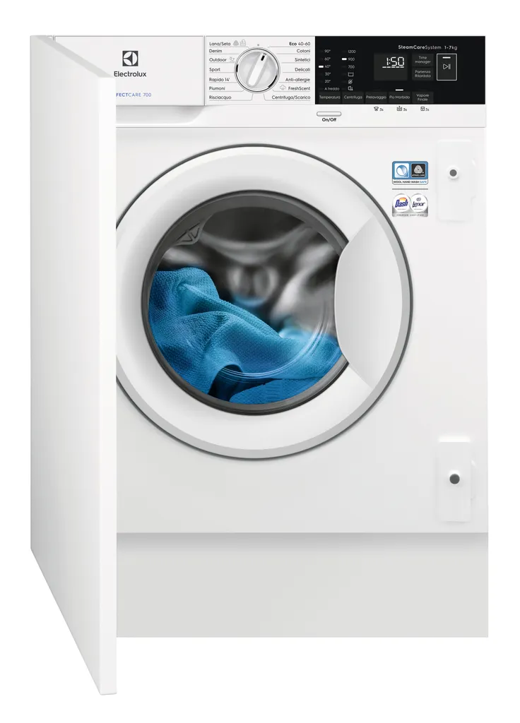 Electrolux EW7F572WBI Waschmaschine Frontlader 7 kg 1151 RPM D Weiß